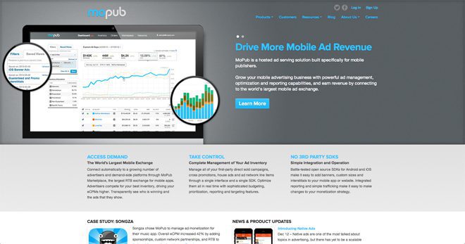 MoPub - a top mobile ad network