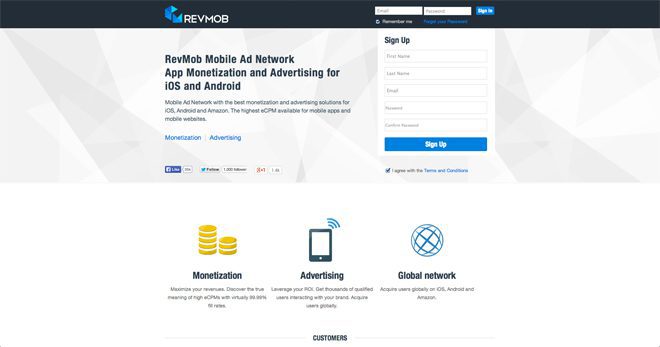 RevMob among the best mobile ad networks