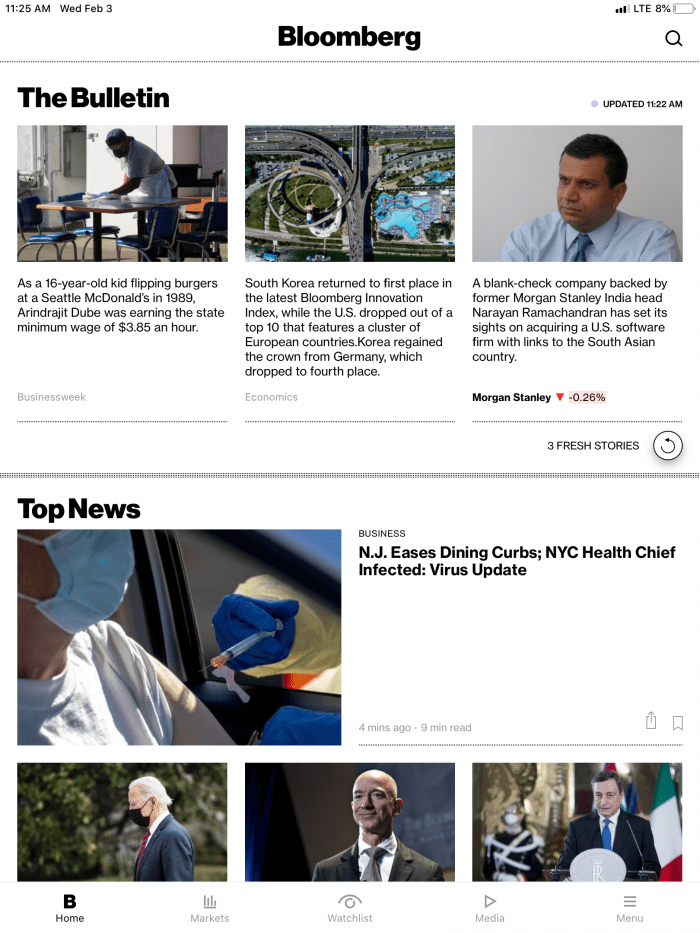 bloomberg app