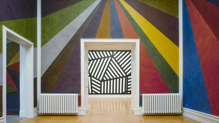 Sol LeWitt wall-drawing installation, by Microsoft