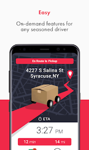 Tonquin Delivery Provider app screen